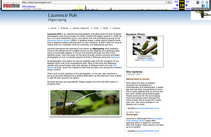 Relaunching My Father's Website